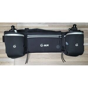 G-run Jogging Belt w/ Water Bottle Pocket for Marathon Running Hiking Festival